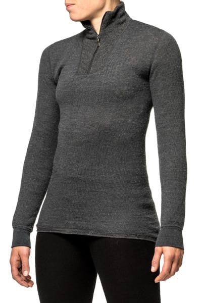 Woolpower Zip Turtleneck 200 Dark Navy Woolpower