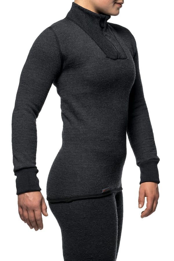 Woolpower Zip Turtleneck 400 Pine Green Woolpower Woolpower Zip Turtleneck 400 Pine Green Woolpower