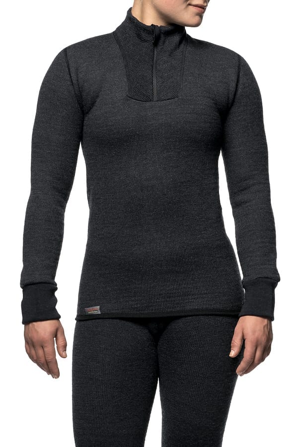 Woolpower Zip Turtleneck 400 Pine Green Woolpower Woolpower Zip Turtleneck 400 Pine Green Woolpower