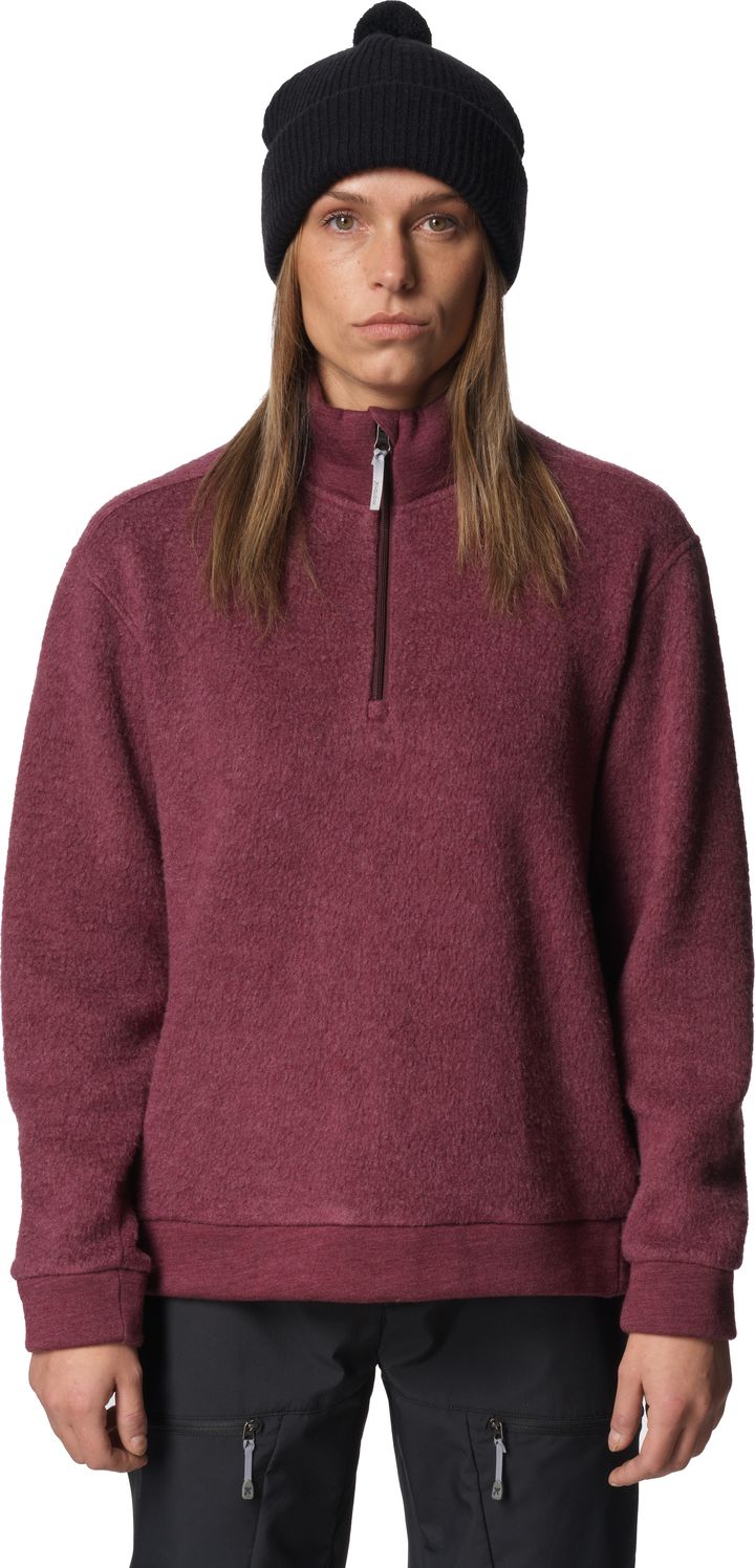 Houdini Women's Alto Half Zip Cab Red Houdini