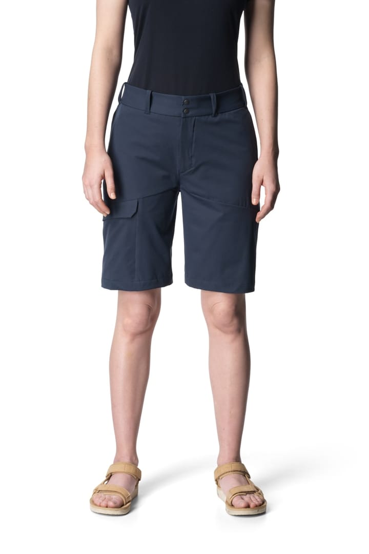 Houdini W'S Go Shorts Blue Illusion Houdini Sportswear