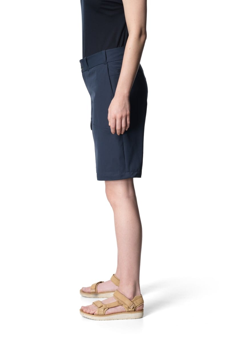 Houdini W'S Go Shorts Blue Illusion | Fjellsport.no