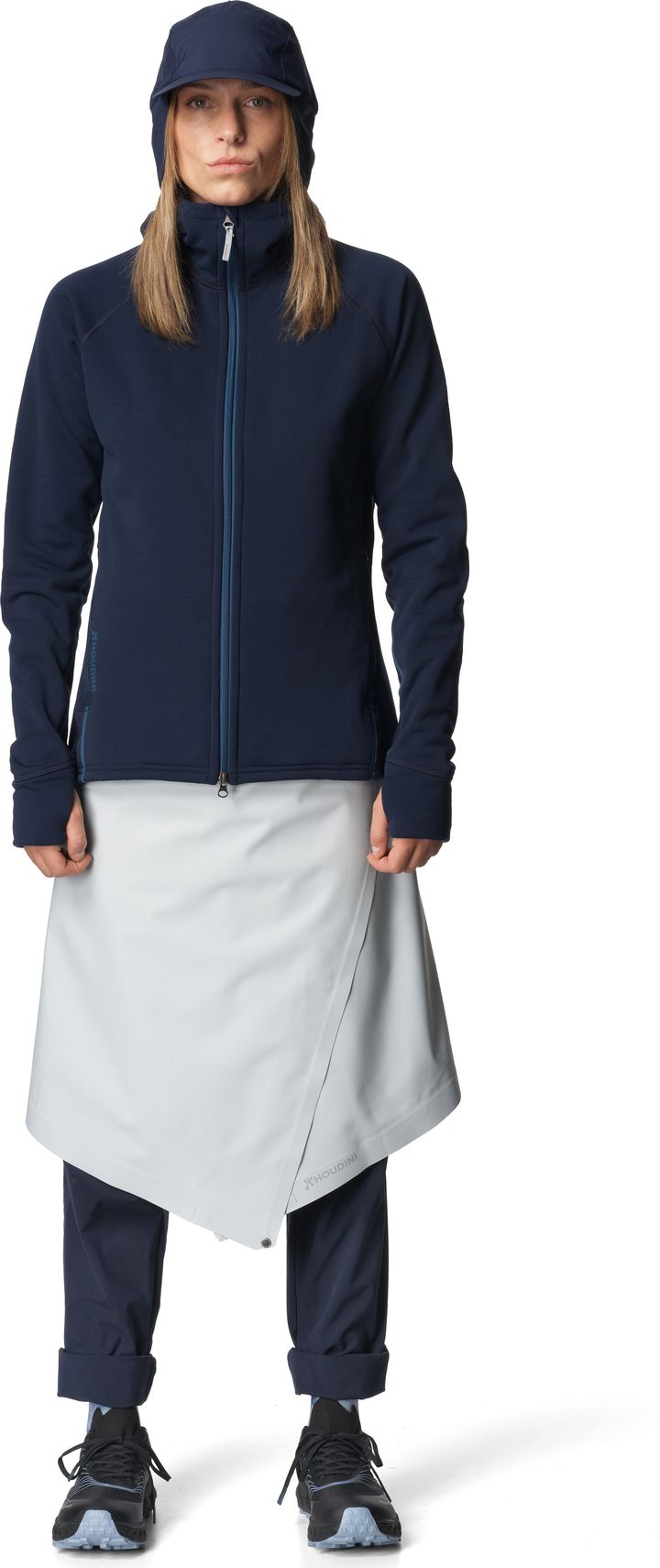 Houdini Women's Power Houdi Blue Illusion Houdini