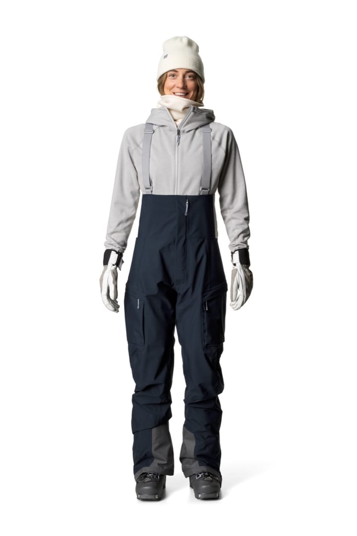 Houdini W's Rollercoaster Bib Pants Blue Illusion Houdini Sportswear Houdini W's Rollercoaster Bib Pants Blue Illusion Houdini Sportswear
