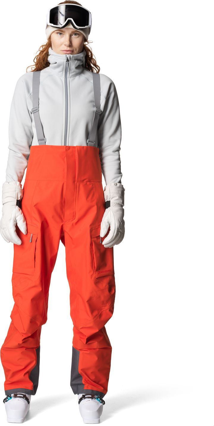 Houdini Women's Rollercoaster Bib Pants En Route Red Houdini