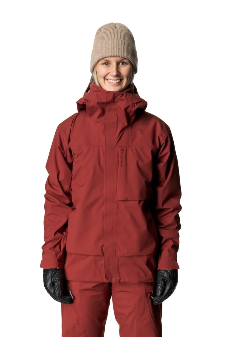 Houdini Women's Rollercoaster Jacket Deep Red Houdini Sportswear