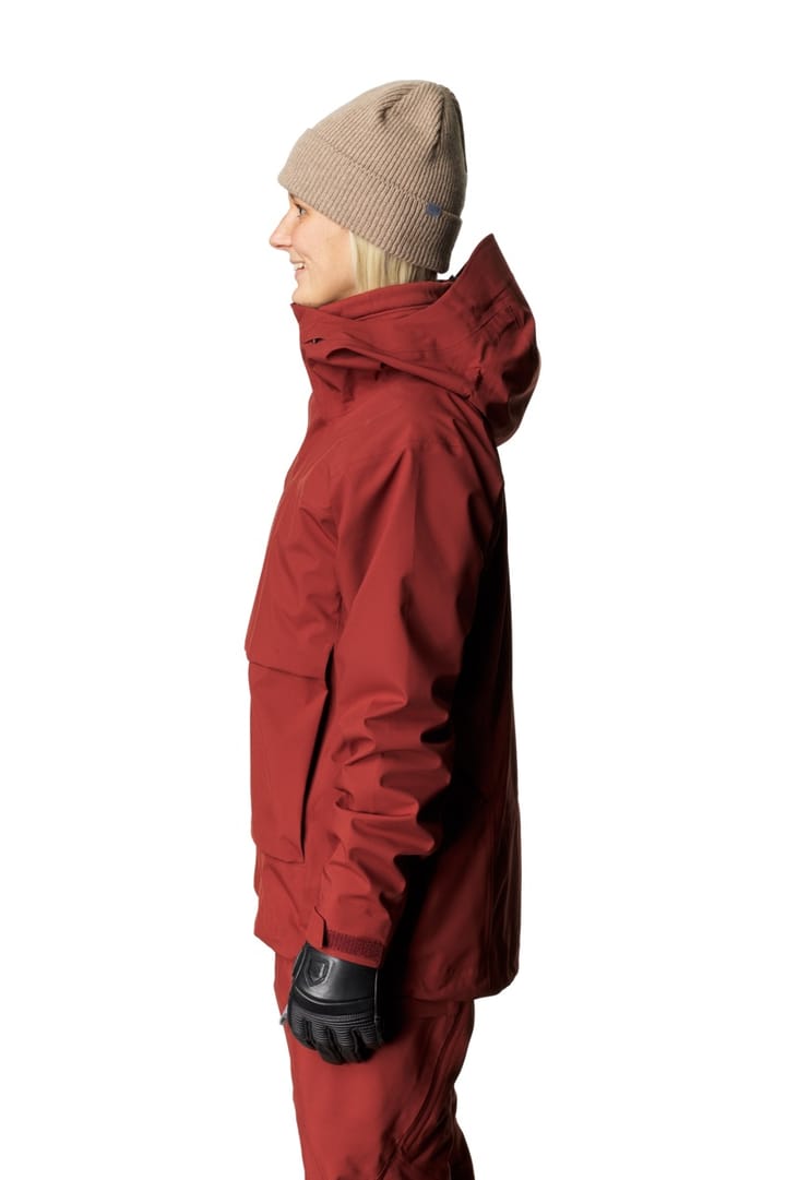 Houdini Women's Rollercoaster Jacket Deep Red Houdini Sportswear