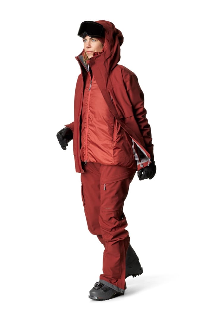 Houdini Women's Rollercoaster Jacket Deep Red Houdini Sportswear Houdini Women's Rollercoaster Jacket Deep Red Houdini Sportswear