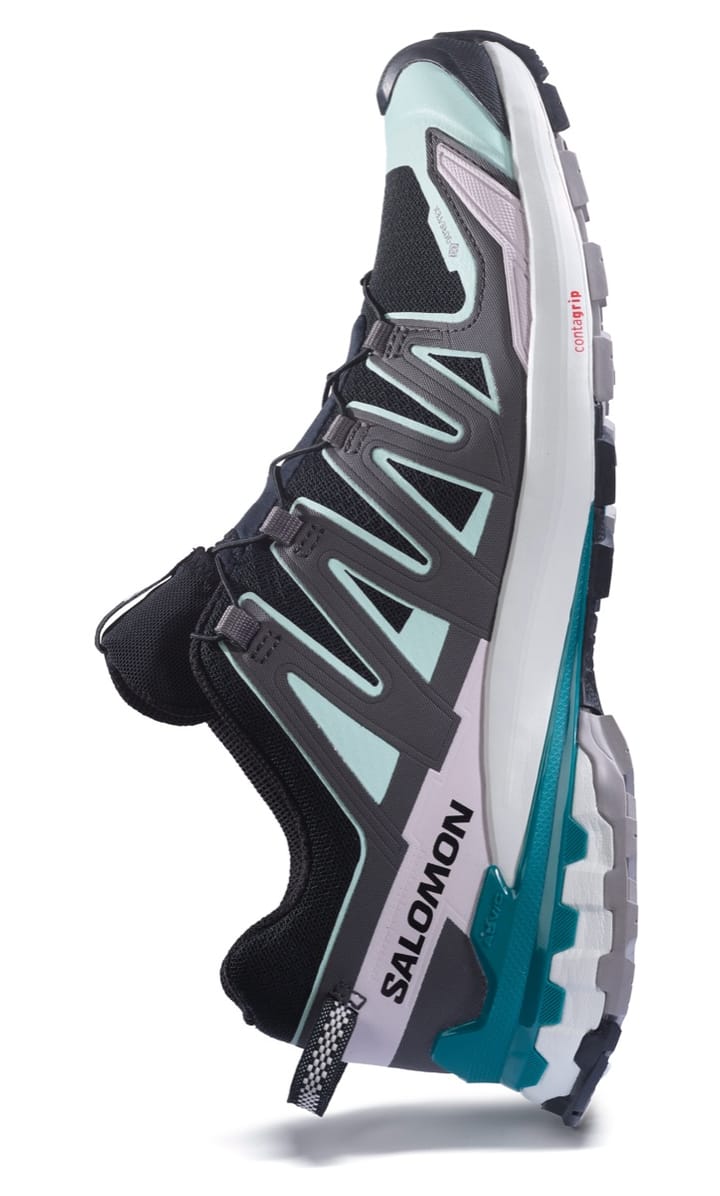 Salomon Women's XA Pro 3D V9 GORE-TEX Black/Bleached Aqua/Harbor Blue Salomon