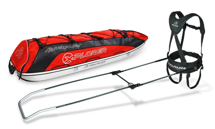 Fjellpulken Xplorer 154 Complete Red Fjellpulken