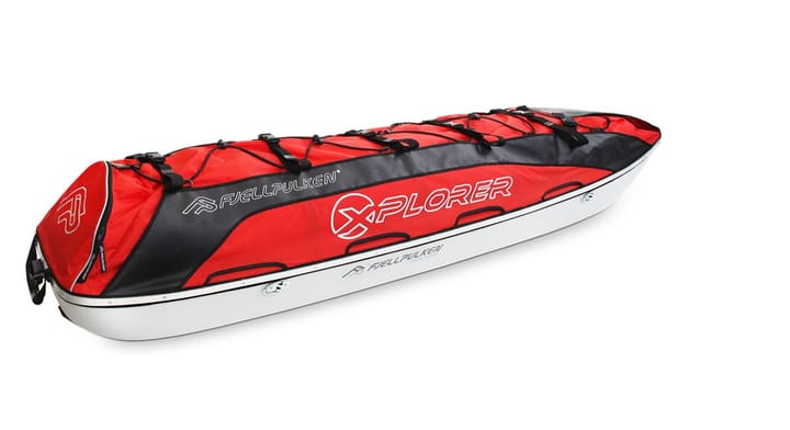 Fjellpulken Xplorer Ekspedisjonspulk Rød 168cm Fjellpulken