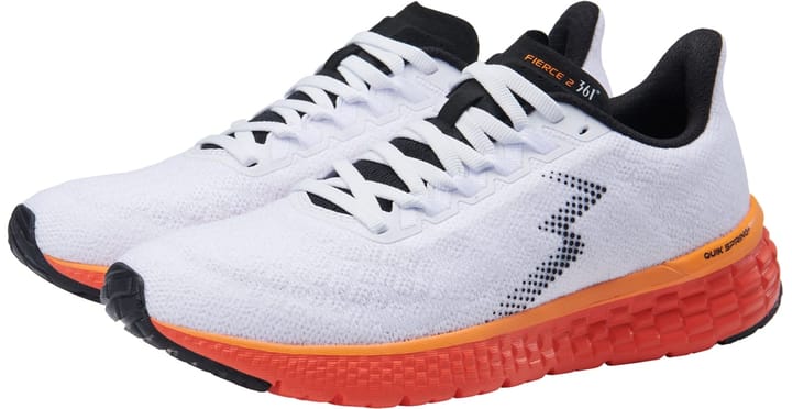361° Fierce 2 W White/Mandarin Red 361°