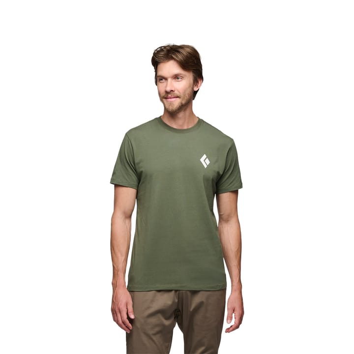 Black Diamond Men's SS Tee Equipment For Alpinist Tundra Black Diamond