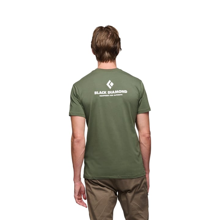 Black Diamond Men's SS Tee Equipment For Alpinist Tundra Black Diamond