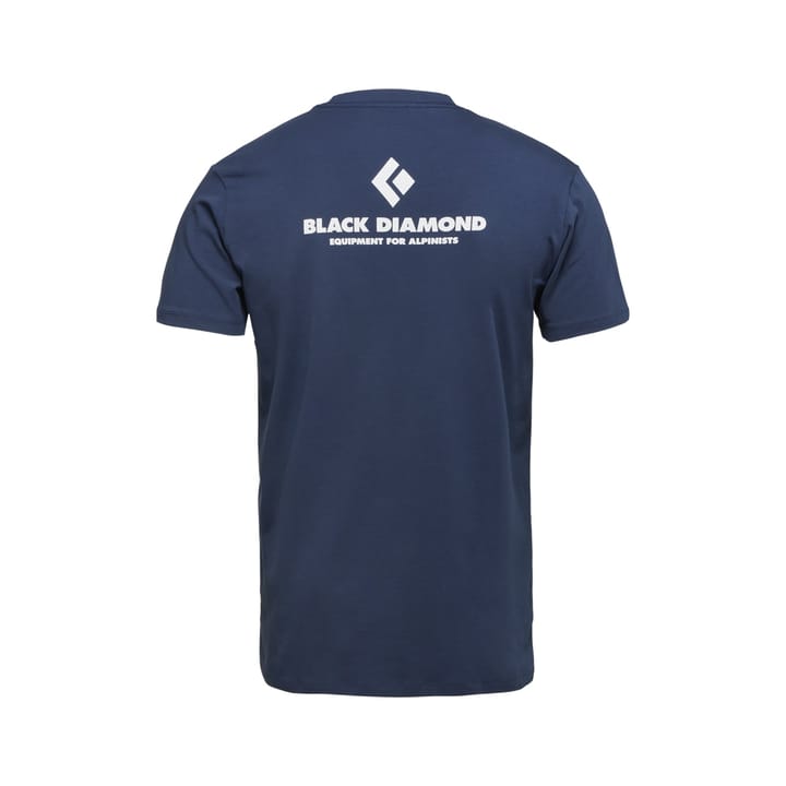 Black Diamond Men's SS Tee Equipment For Alpinist Indigo Black Diamond