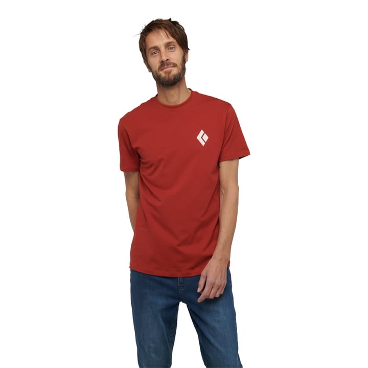Black Diamond M Equipmnt For Alpinist SS Tee Red Rock Black Diamond Black Diamond M Equipmnt For Alpinist SS Tee Red Rock Black Diamond