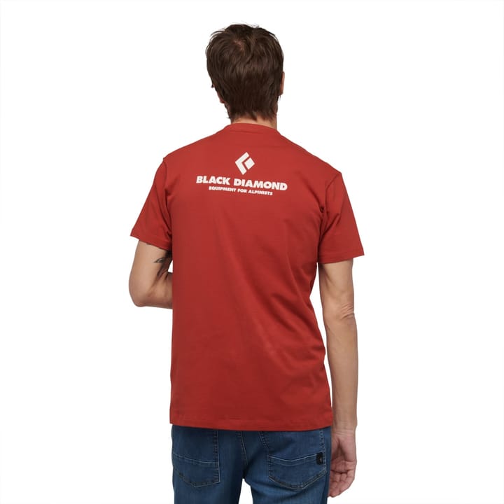 Black Diamond M Equipmnt For Alpinist SS Tee Red Rock Black Diamond Black Diamond M Equipmnt For Alpinist SS Tee Red Rock Black Diamond