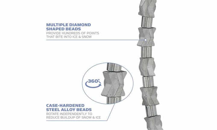 Yaktrax Diamond Grip Sort Yaktrax