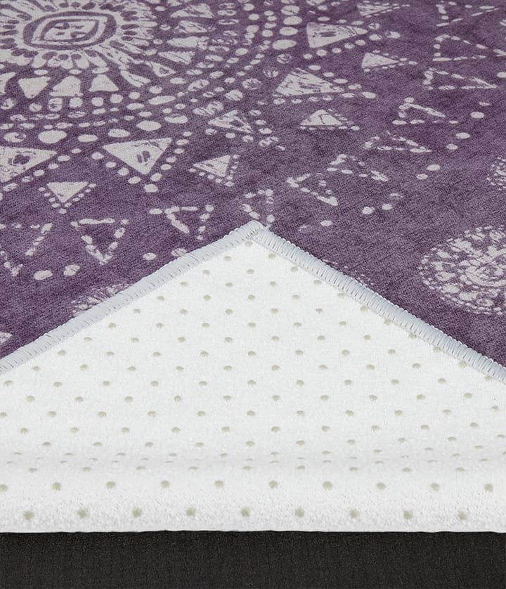Manduka Yogitoes Yoga Mat Towel Geija Purple Manduka