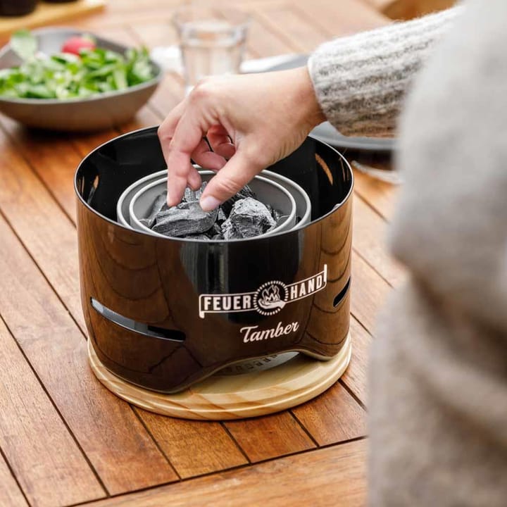 Feuerhand Charcoal For Tamber Table Top Grill Black Feuerhand Feuerhand Charcoal For Tamber Table Top Grill Black Feuerhand
