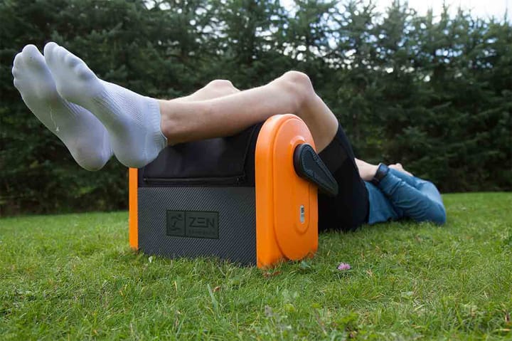 Zen Products Z-Roller Lite Carbon black/Orange Zen Products Z-Roller Lite Carbon black/Orange