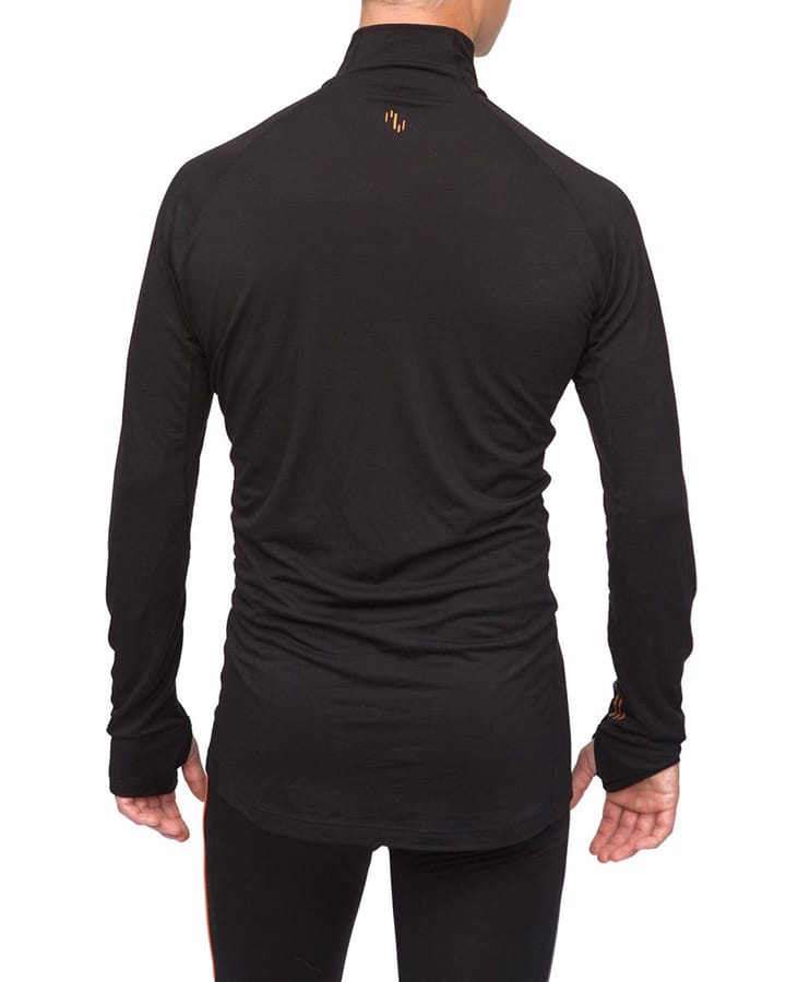 Northern Playground M Zipneck wool black Northern Playground