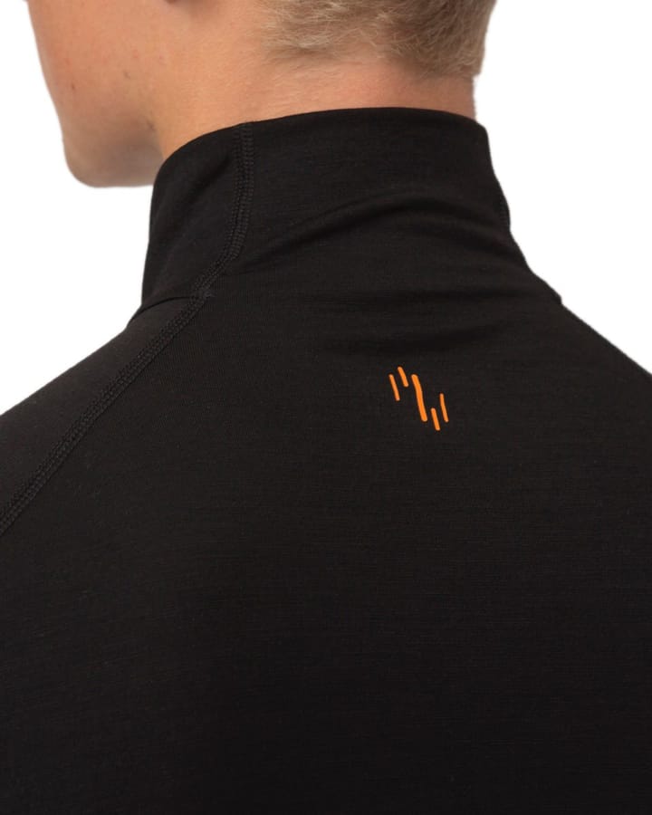 Northern Playground M Zipneck wool black Northern Playground