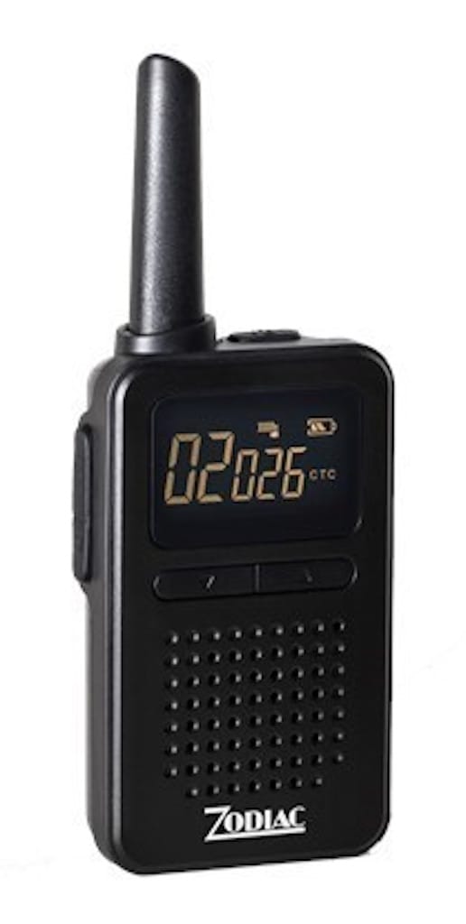 Zodiac Micro Waterproof Walkie Talkie Sort Zodiac Zodiac Micro Waterproof Walkie Talkie Sort Zodiac