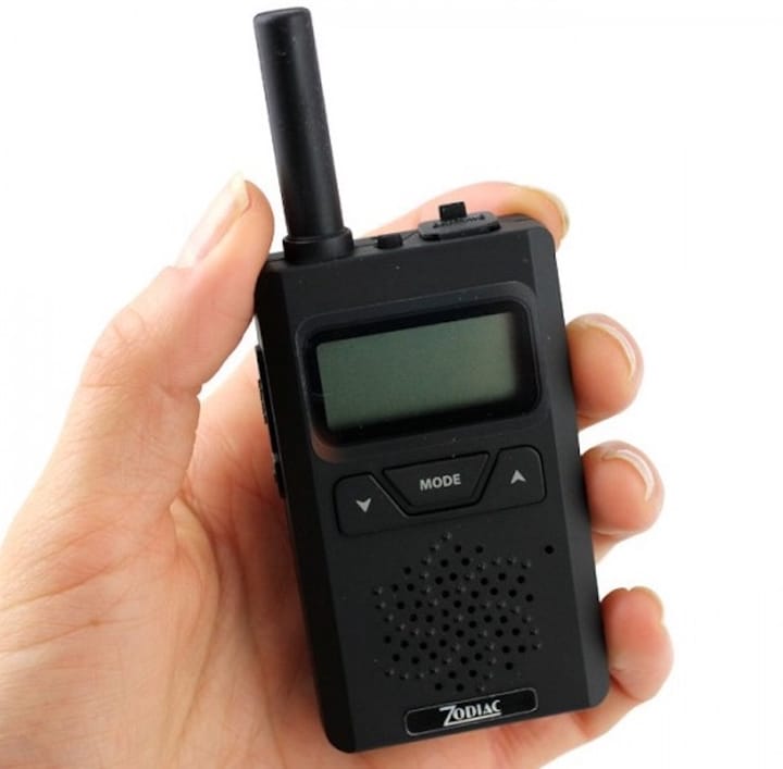 Zodiac Micro Waterproof Duopack Walkie Talkie Sort Zodiac Zodiac Micro Waterproof Duopack Walkie Talkie Sort Zodiac