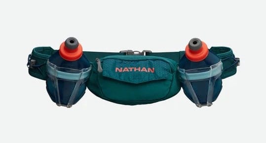 Nathan Trail-Mix Plus 2 Storm Green/Hot Red Nathan