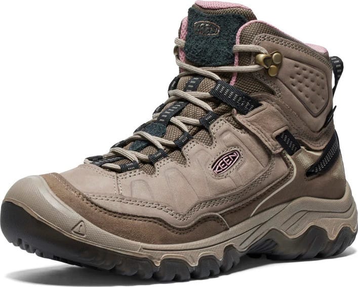 Keen Women's Targhee IV Mid Waterproof - Brindle-Nostalgia Rose Brindle-nostalgia Rose Keen