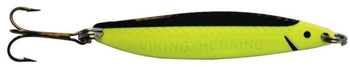 Wiggler Viking Herring Original Neongul/Sort Wiggler