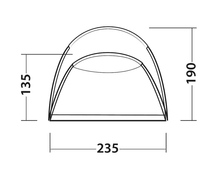 Outwell Tent Casagrande 4 Blue Outwell