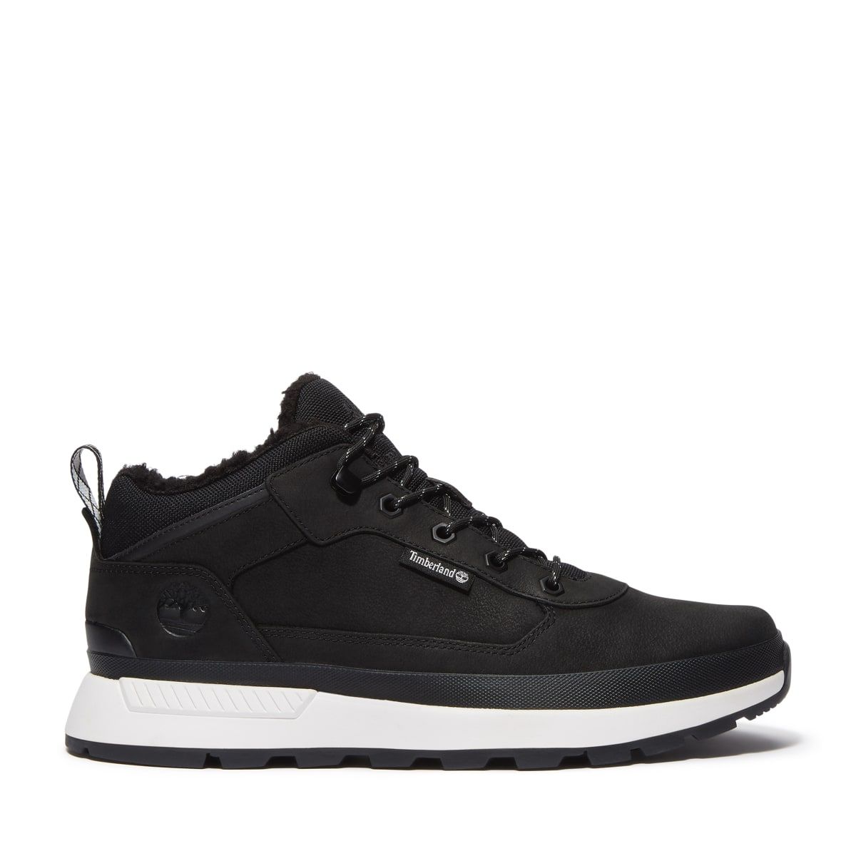 Timberland Field Trekker Low Warm Lined Sneaker Black Nubuck