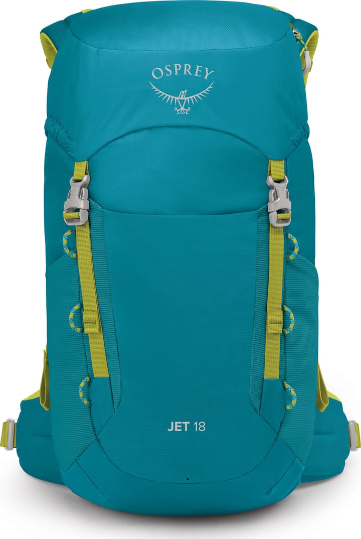 Osprey Kids' Jet 18 Blue Spikemoss/Lemongrass Osprey