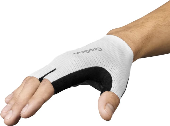 Gripgrab Pacr Insidegrip™ Short Finger Summer Gloves White Gripgrab