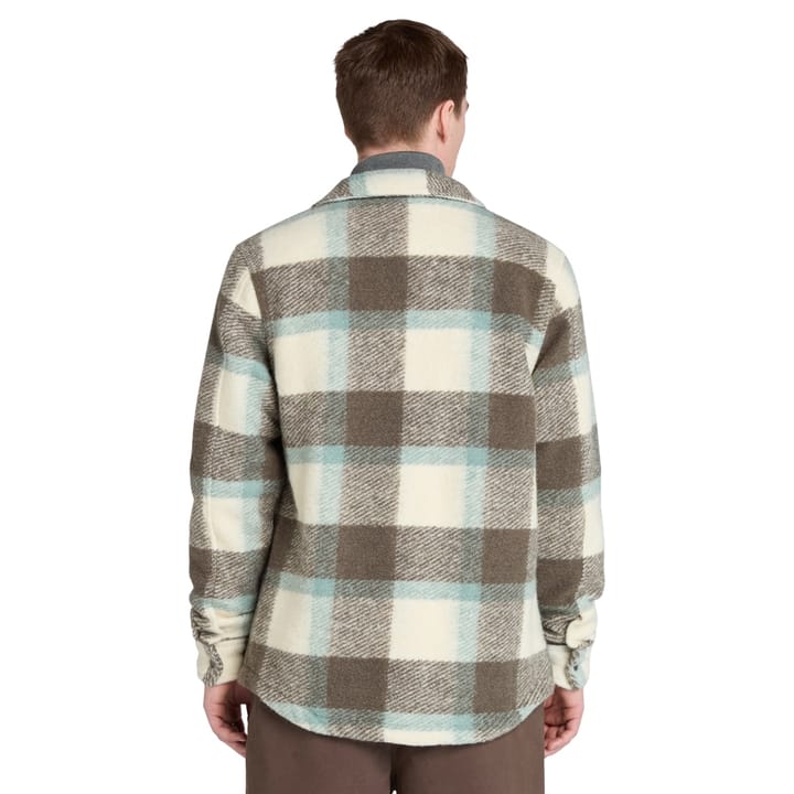 Timberland Wool Blend Shacket Vintge White Yd Timberland Timberland Wool Blend Shacket Vintge White Yd Timberland