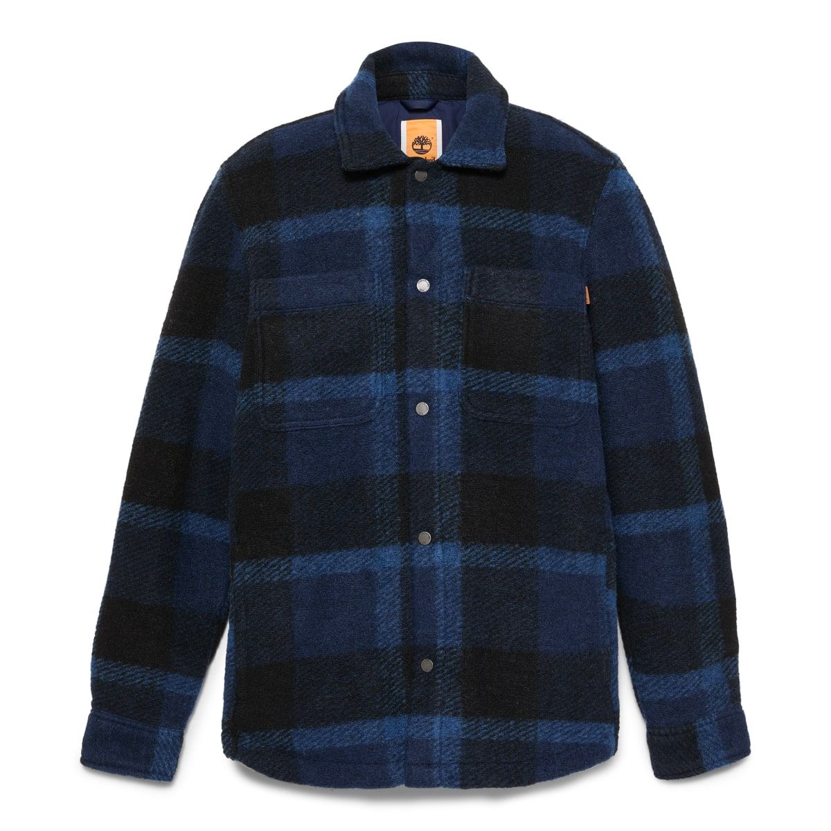 Timberland Wool Blend Shacket Peacoat Yd