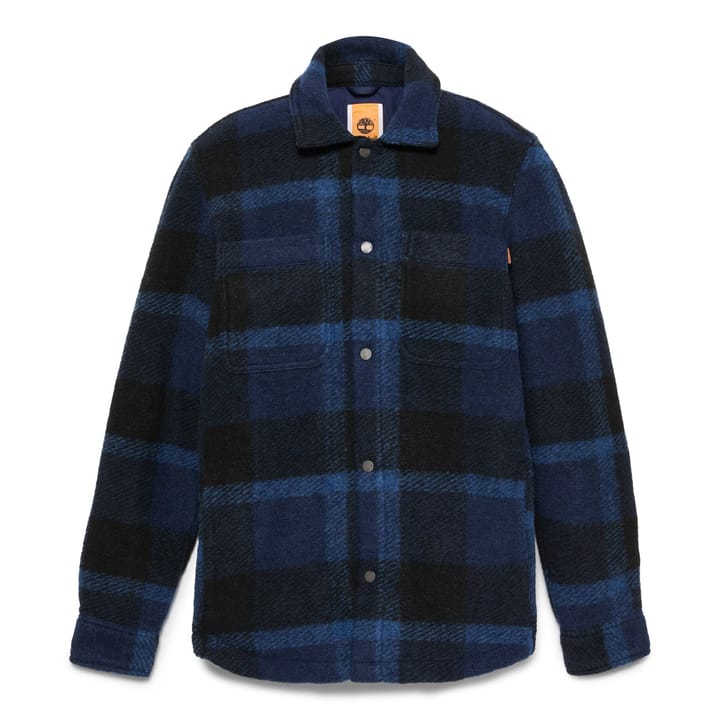 Timberland Wool Blend Shacket Peacoat Yd Timberland