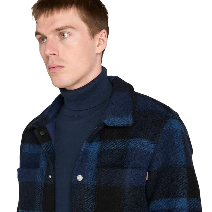 Timberland Wool Blend Shacket Peacoat Yd Timberland Timberland Wool Blend Shacket Peacoat Yd Timberland
