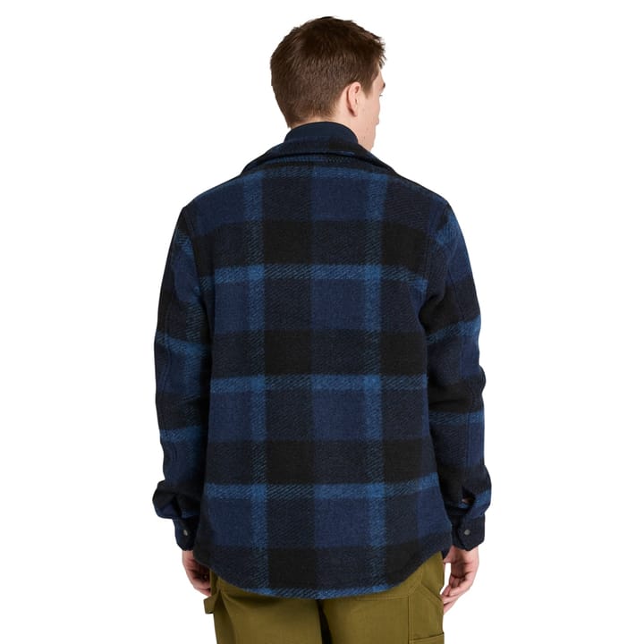 Timberland Wool Blend Shacket Peacoat Yd Timberland Timberland Wool Blend Shacket Peacoat Yd Timberland