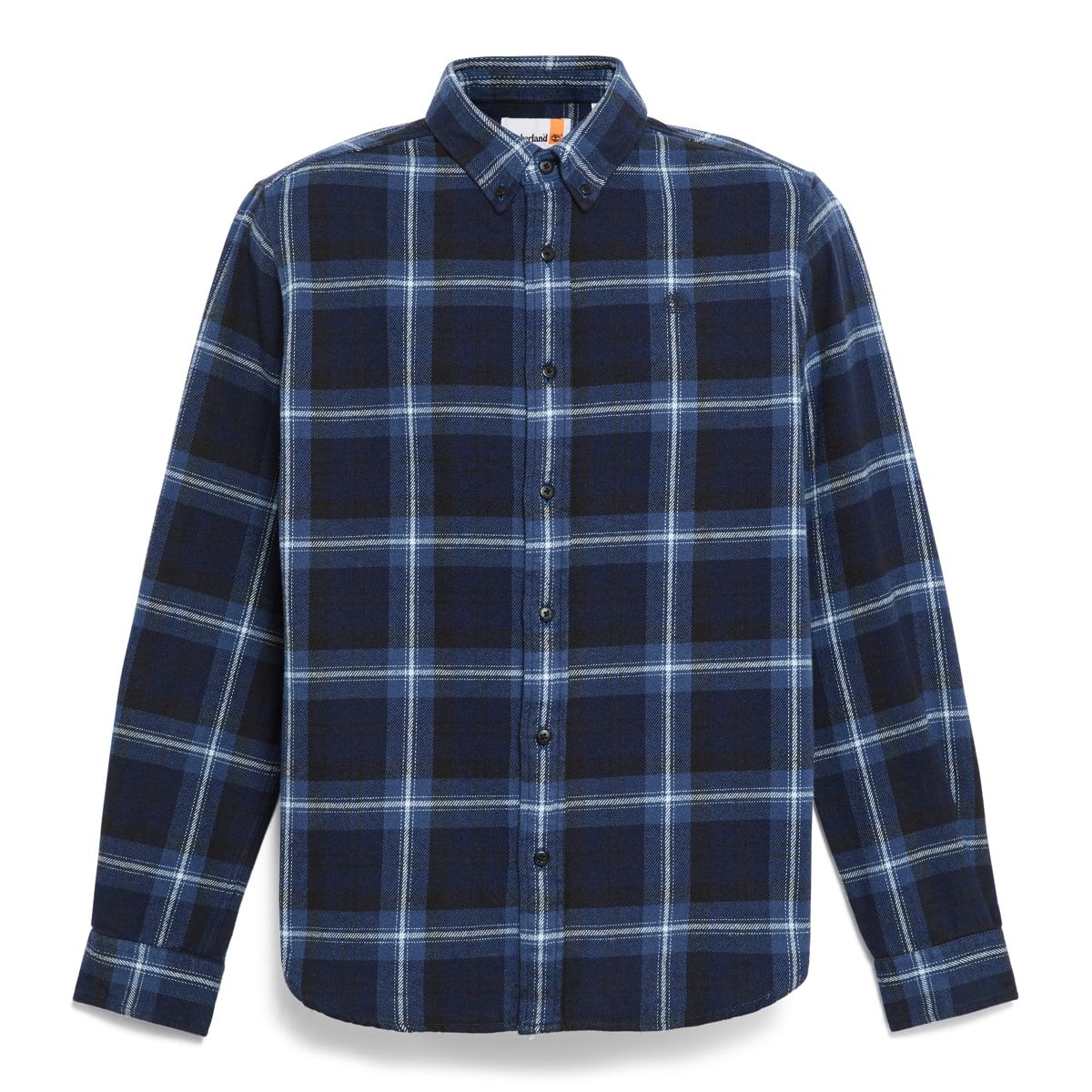 Timberland Midweight Flannel Check Shirt Peacoat Yd