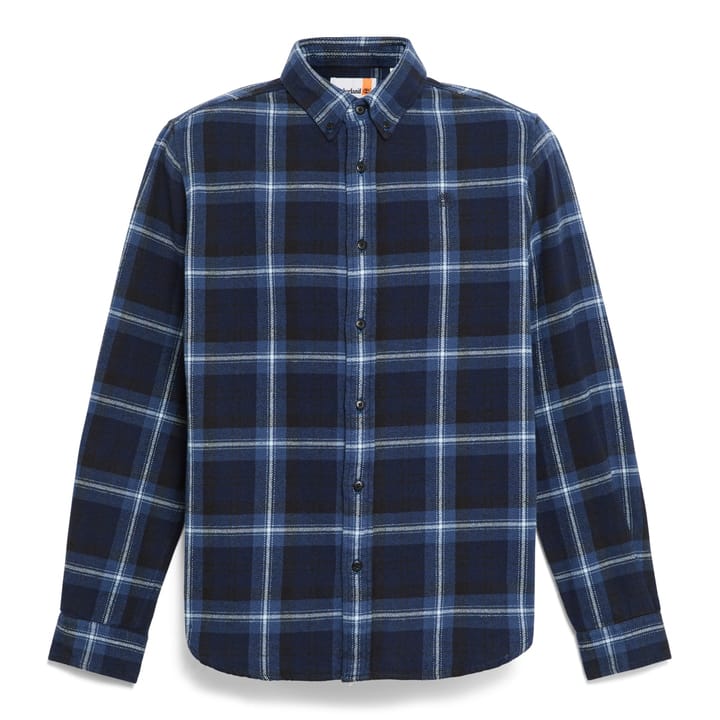Timberland Midweight Flannel Check Shirt Peacoat Yd Timberland