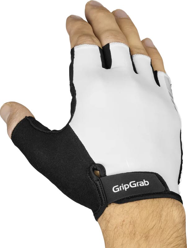 Gripgrab Ride Padded Short Finger Summer Gloves White Gripgrab