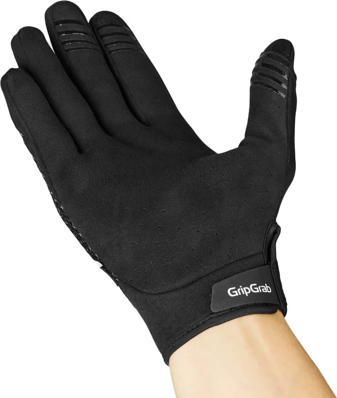 Gripgrab Descent Insidegrip™ Full Finger Summer Gloves Black Gripgrab