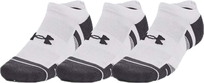 Under Armour Unisex UA Performance Tech 3pk No Show Socks White Under Armour