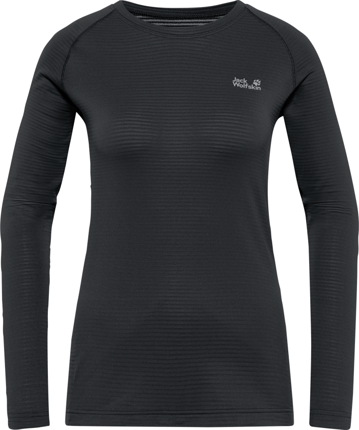 Jack Wolfskin Women's Infinite Warm Long sleeve Black Jack Wolfskin