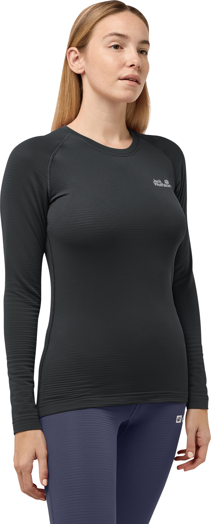 Jack Wolfskin Women's Infinite Warm Long sleeve Black Jack Wolfskin
