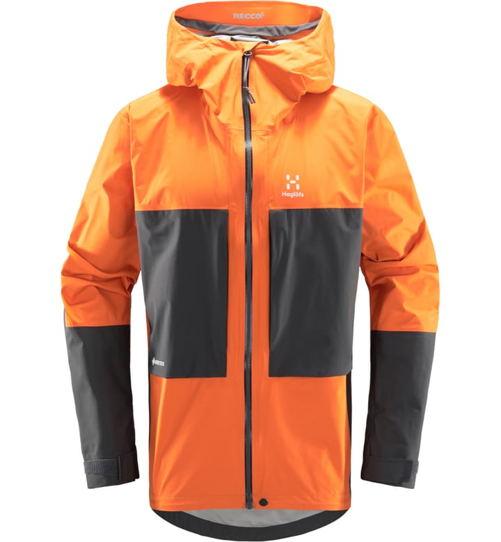 Haglöfs Roc Sheer Gtx Jacket Men Flame Orange/Magnetite Haglöfs