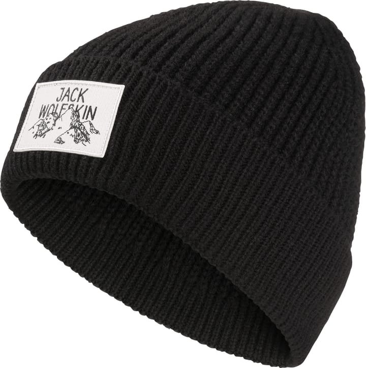 Jack Wolfskin Badge Beanie Black Jack Wolfskin Jack Wolfskin Badge Beanie Black Jack Wolfskin